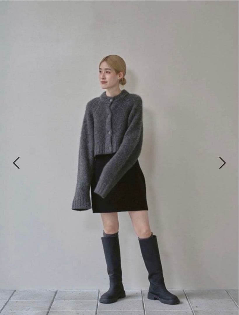 【TODAYFUL 】Layered Knit Skirt