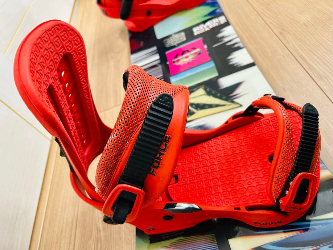 ROME スノーボード UNION バインディング 2点セット エッジカバー付