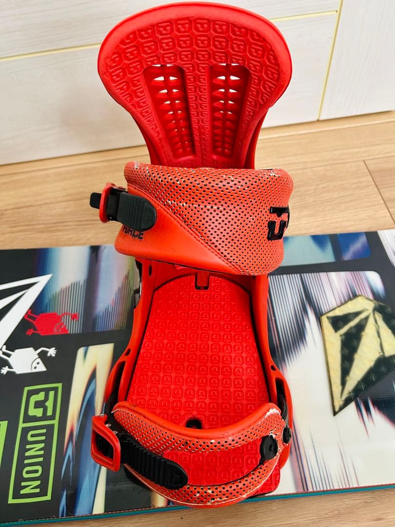 ROME スノーボード UNION バインディング 2点セット エッジカバー付