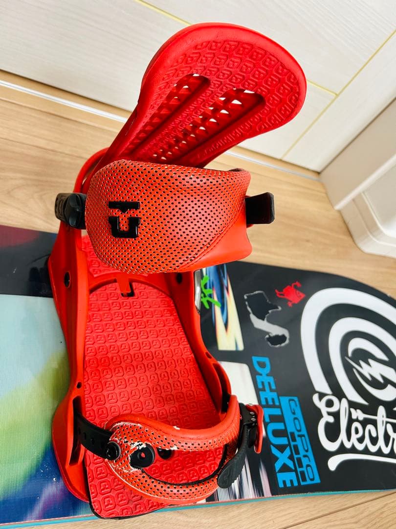 ROME スノーボード UNION バインディング 2点セット エッジカバー付