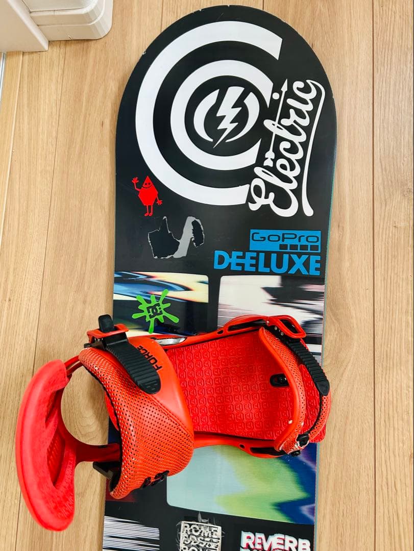 ROME スノーボード UNION バインディング 2点セット エッジカバー付