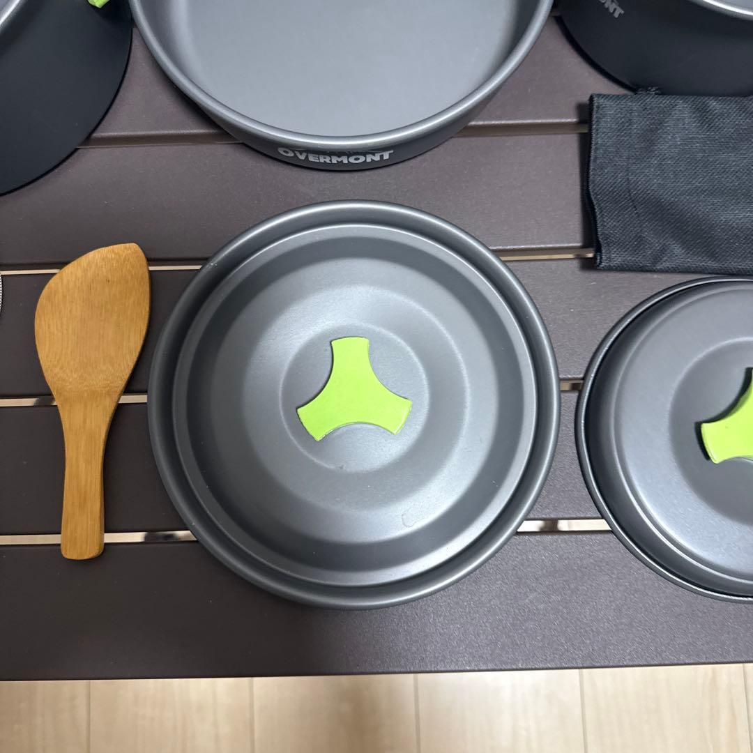 スノーピーク　&CAMPバーナー　ブラック　調理器具セット