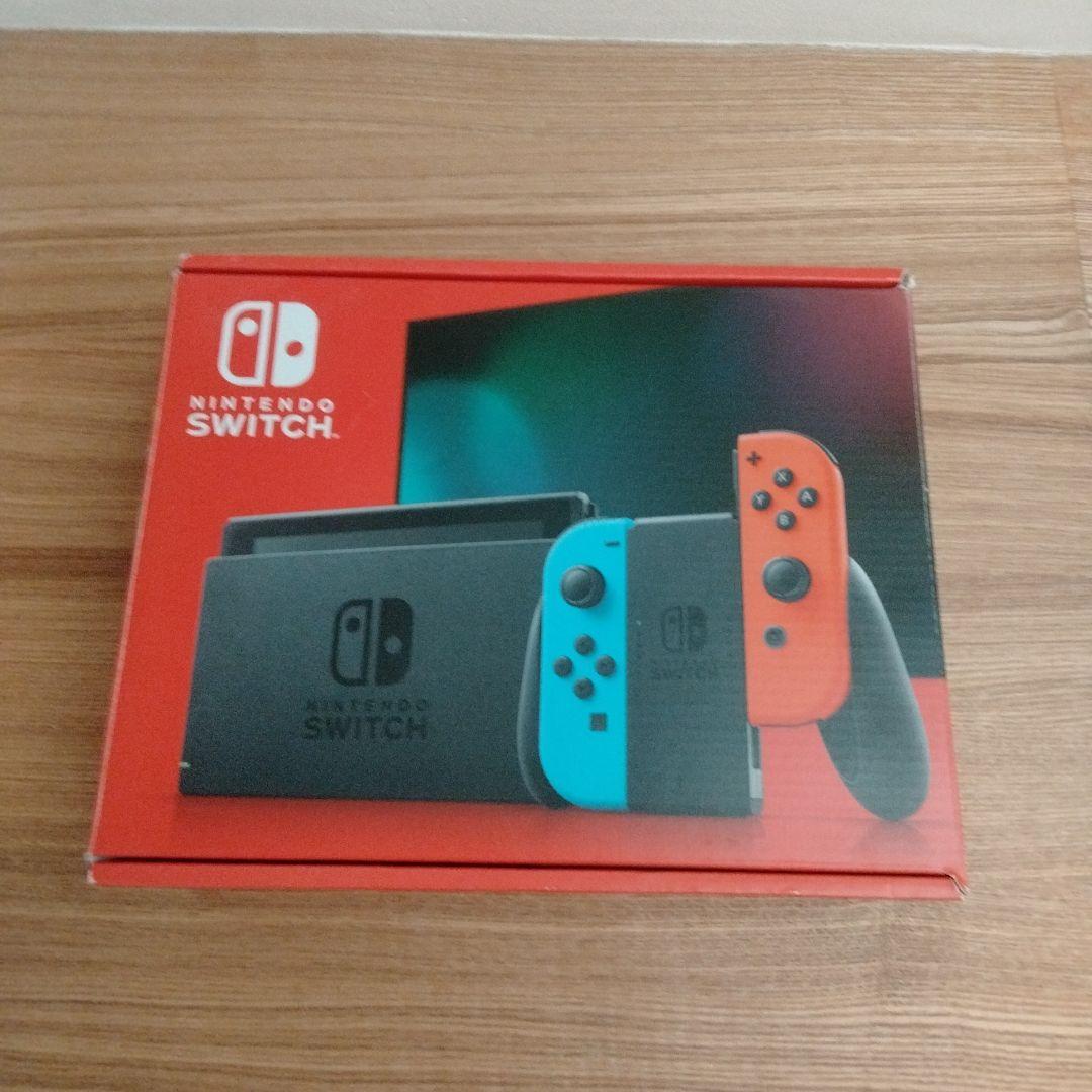 【動作確認済】Nintendo Switch本体ネオンレッド&ネオンブルー