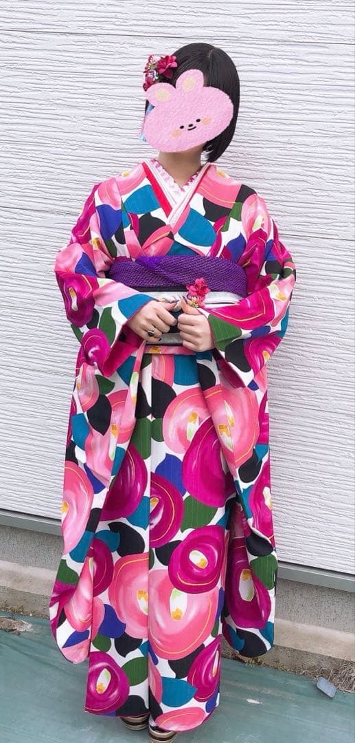 最終値下げ！振袖フルセット　ふりふ