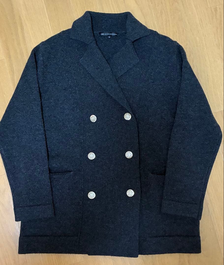 23区【見上愛さん着用】カシミヤブレンド ニット ジャケット