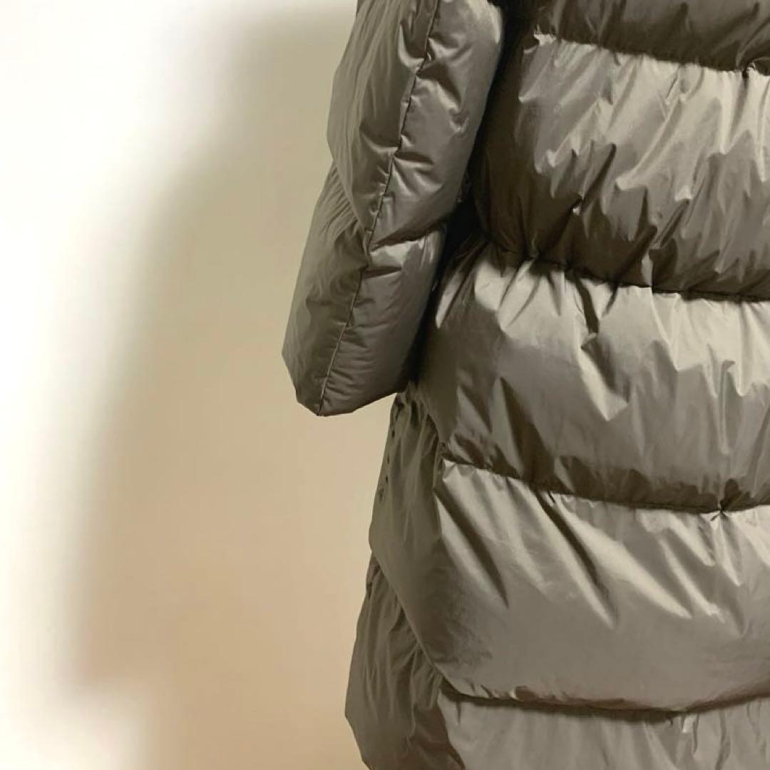 UNIQLO ＋J ジルサンダー ダウンロングコート　S ブラウン　最終お値下げ