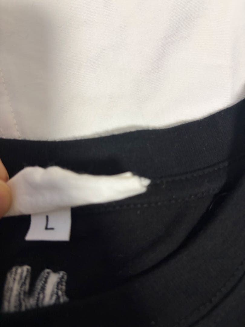 ami ハート刺繍 Tシャツセット 黒 白