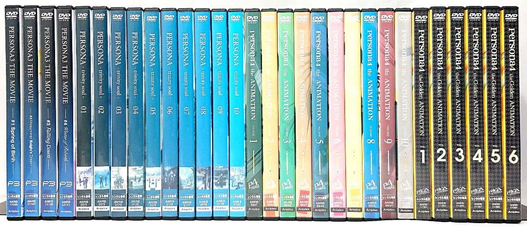 ペルソナ（persona3/4）【DVD】 シリーズ 全30巻セット