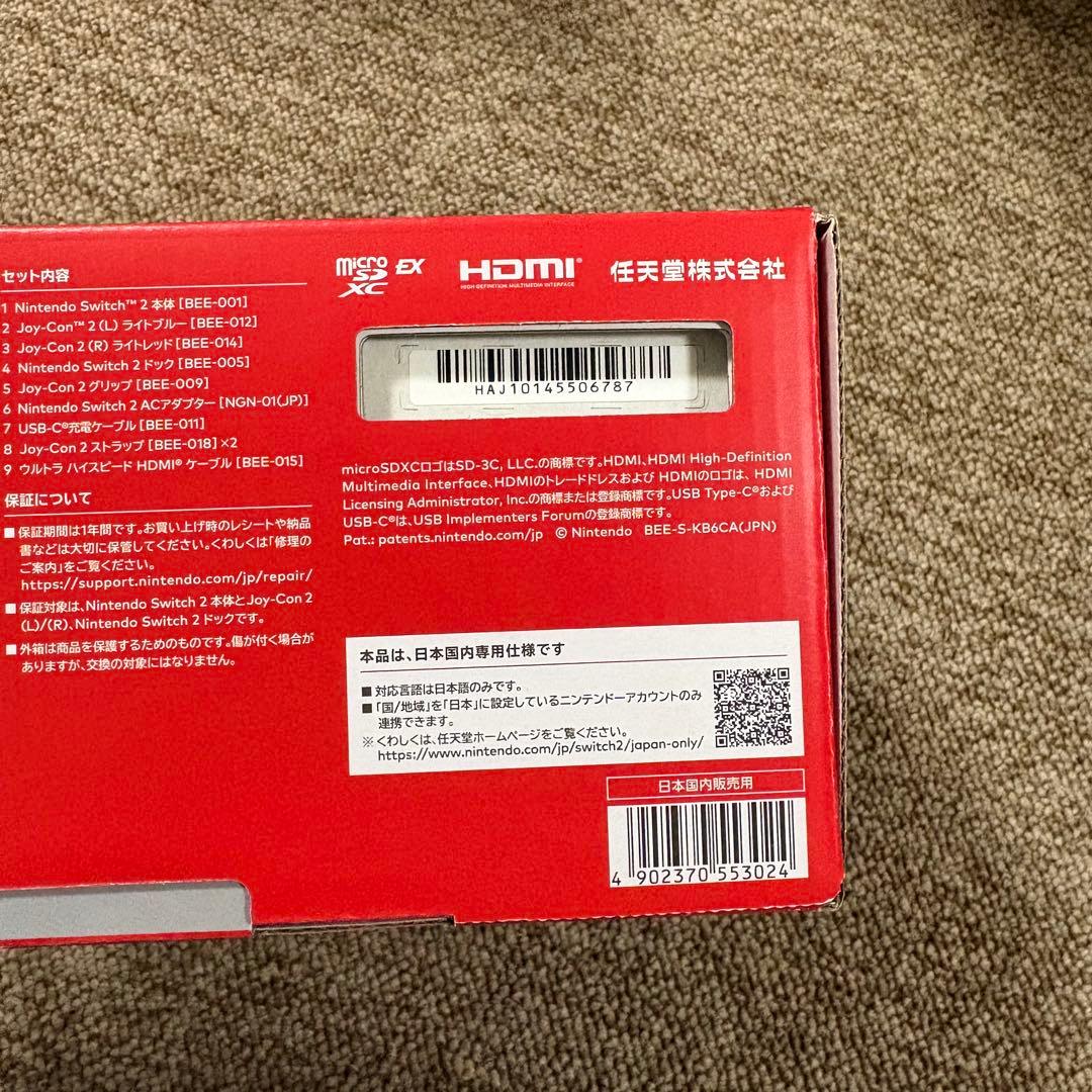 Nintendo Switch D2 日本語専用　スイッチ　ニンテンドー