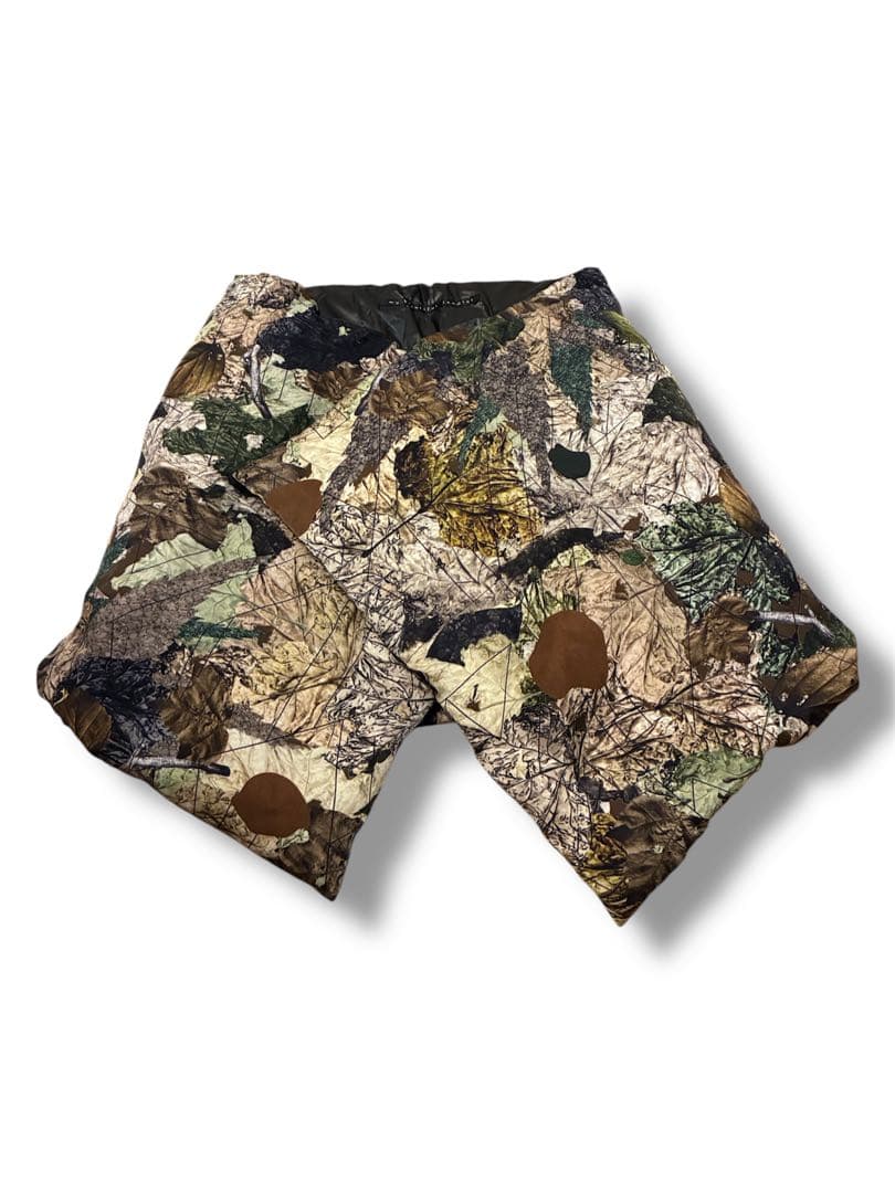 【22SS my beautiful landlet カモフラ柄ダウンストール】