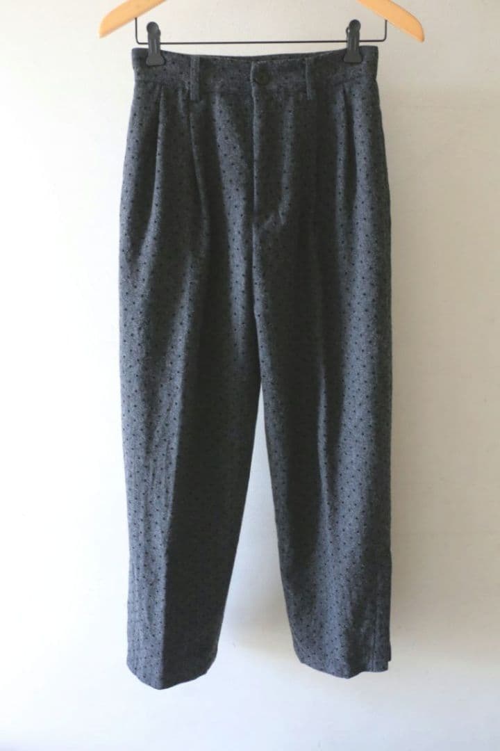 とき様 C6691 ウールドットパンツコーデ