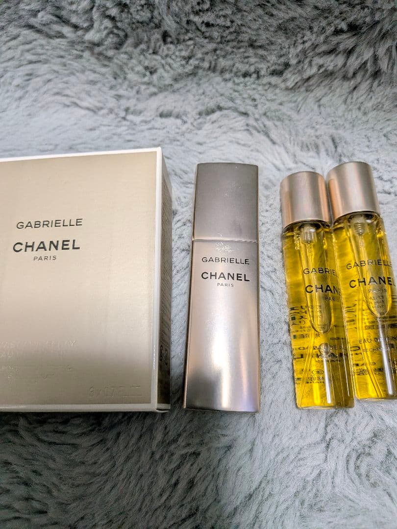 ほぼ未使用シャネル ガブリエルオードゥパルファムツイスト＆スプレイ 20ml×3