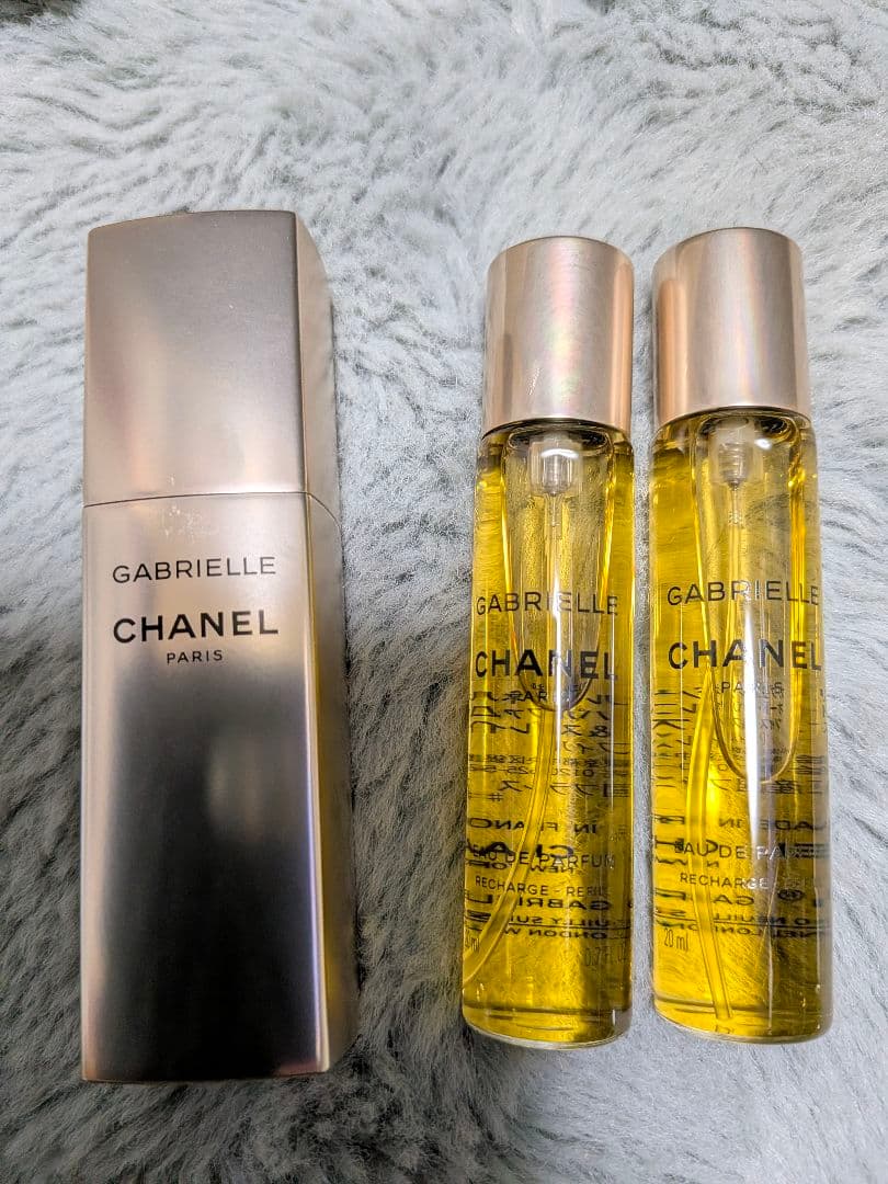 ほぼ未使用シャネル ガブリエルオードゥパルファムツイスト＆スプレイ 20ml×3