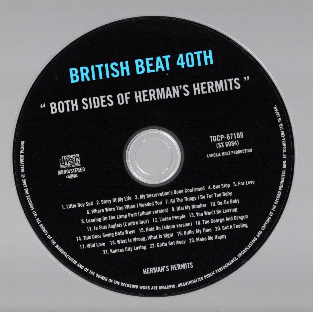 紙ジャケ・廃盤【4CD】ハーマンズ・ハーミッツ コンプリート・コレクション