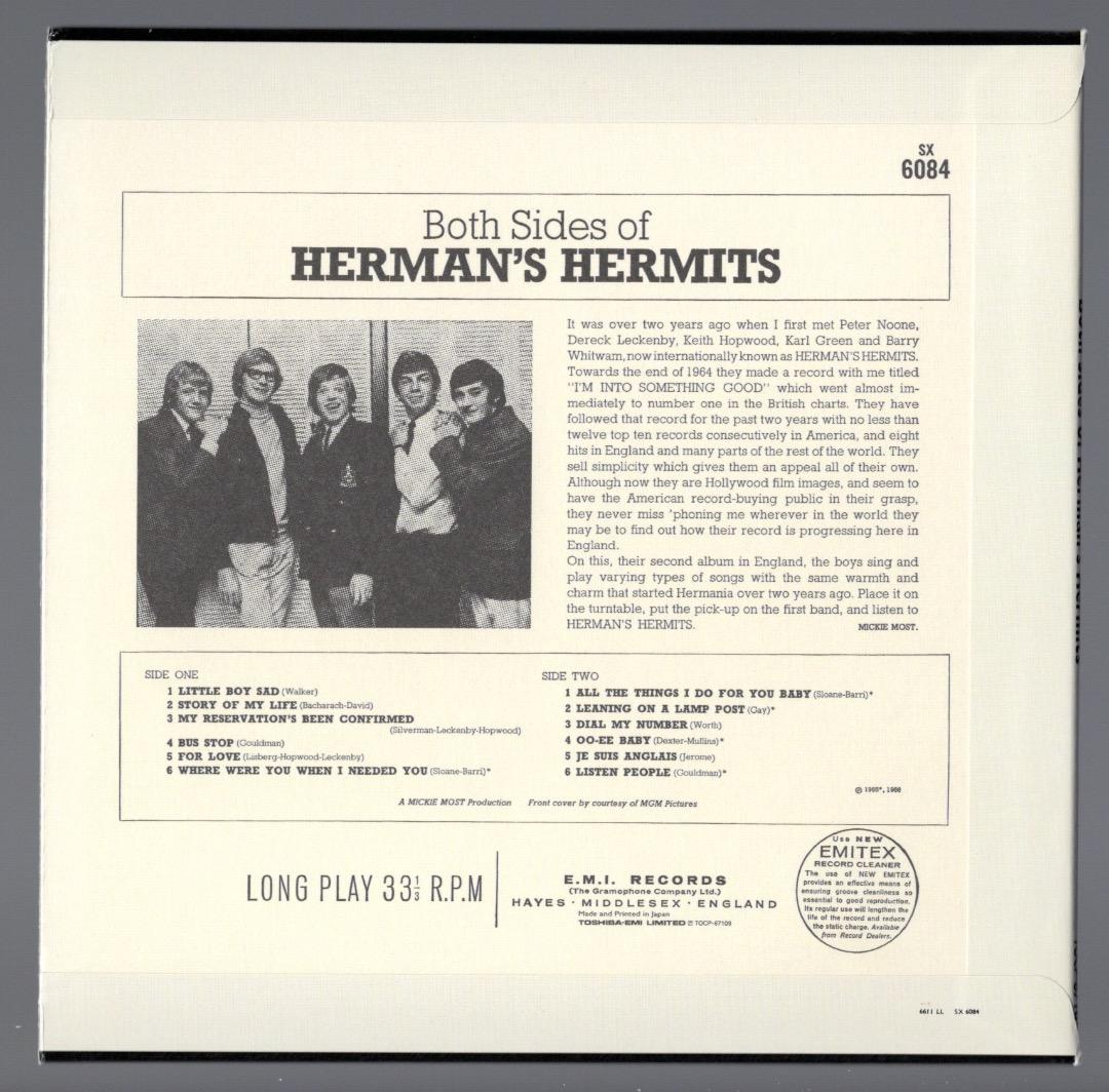 紙ジャケ・廃盤【4CD】ハーマンズ・ハーミッツ コンプリート・コレクション