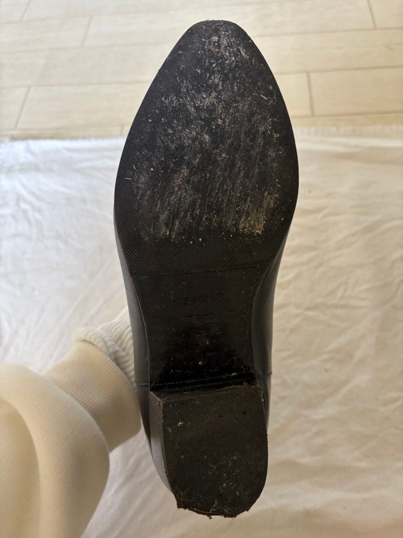 CELINE JACNO サイドゴアブーツ