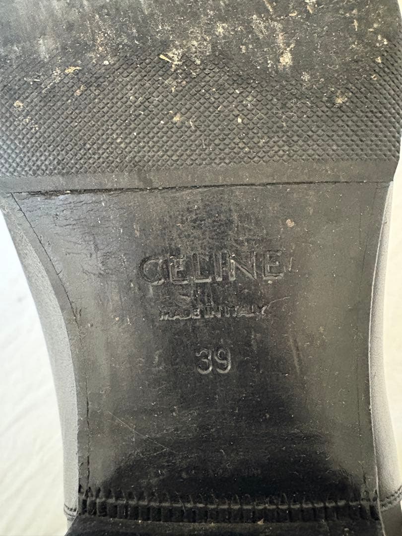 CELINE JACNO サイドゴアブーツ