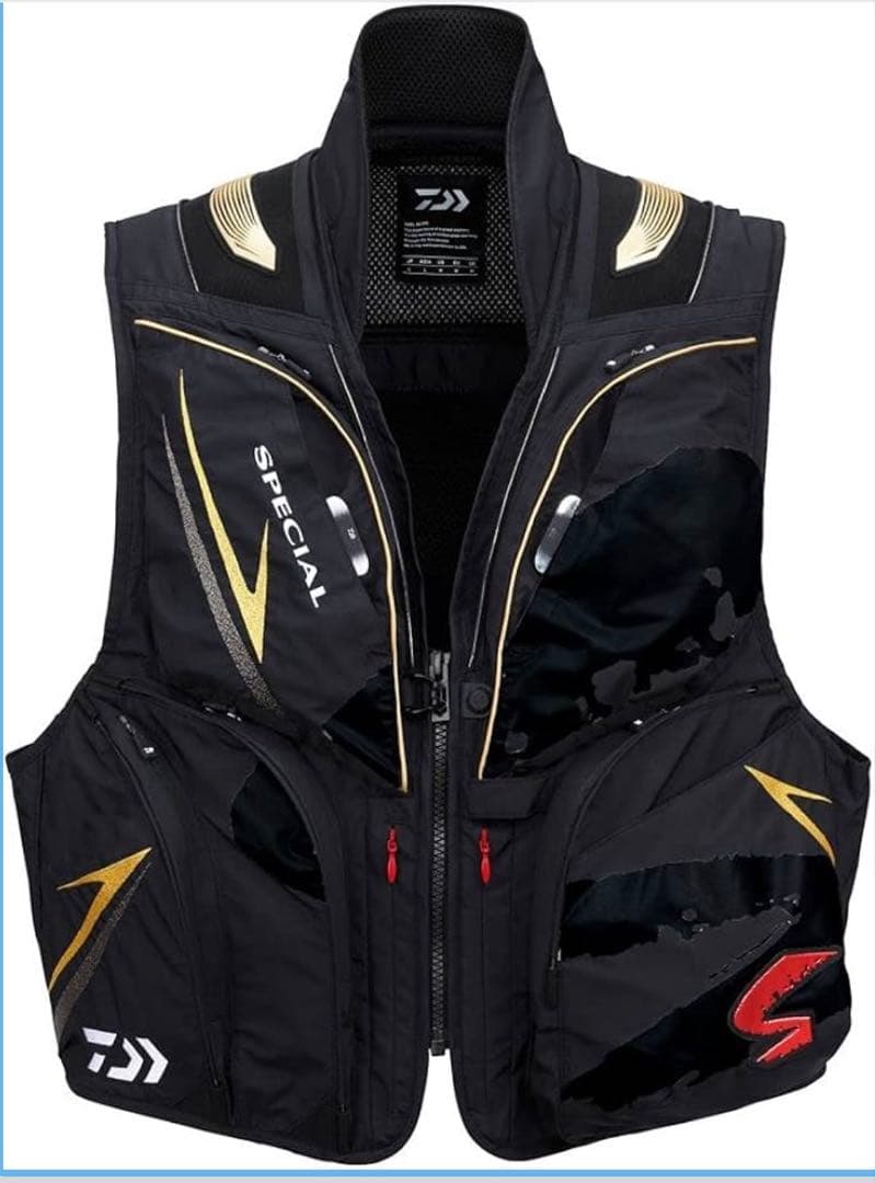 新品　ダイワ SPECIAL 鮎ベスト DV-1023 L マスターブラック
