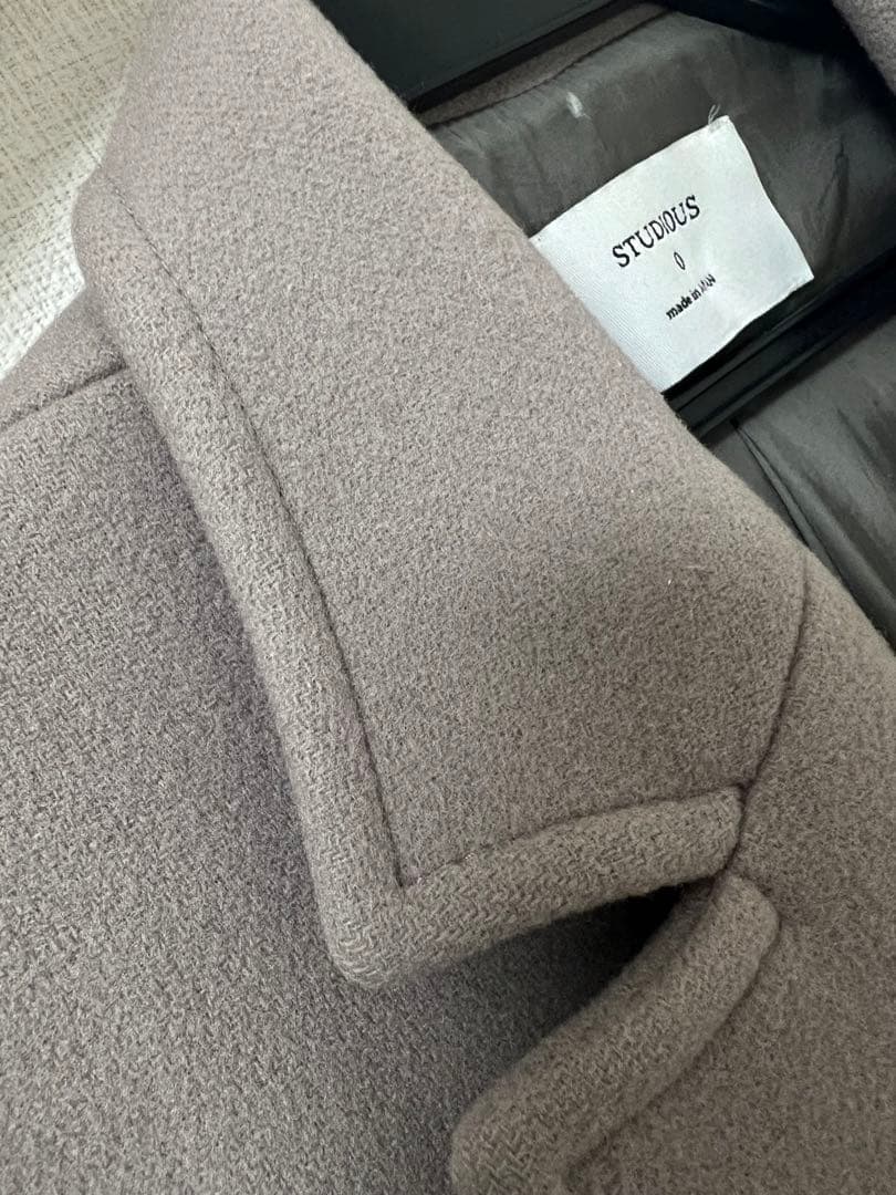【クリーニング済】STUDIOUS チェスターコート