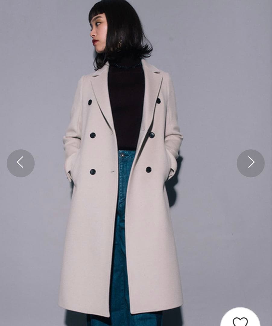 【クリーニング済】STUDIOUS チェスターコート