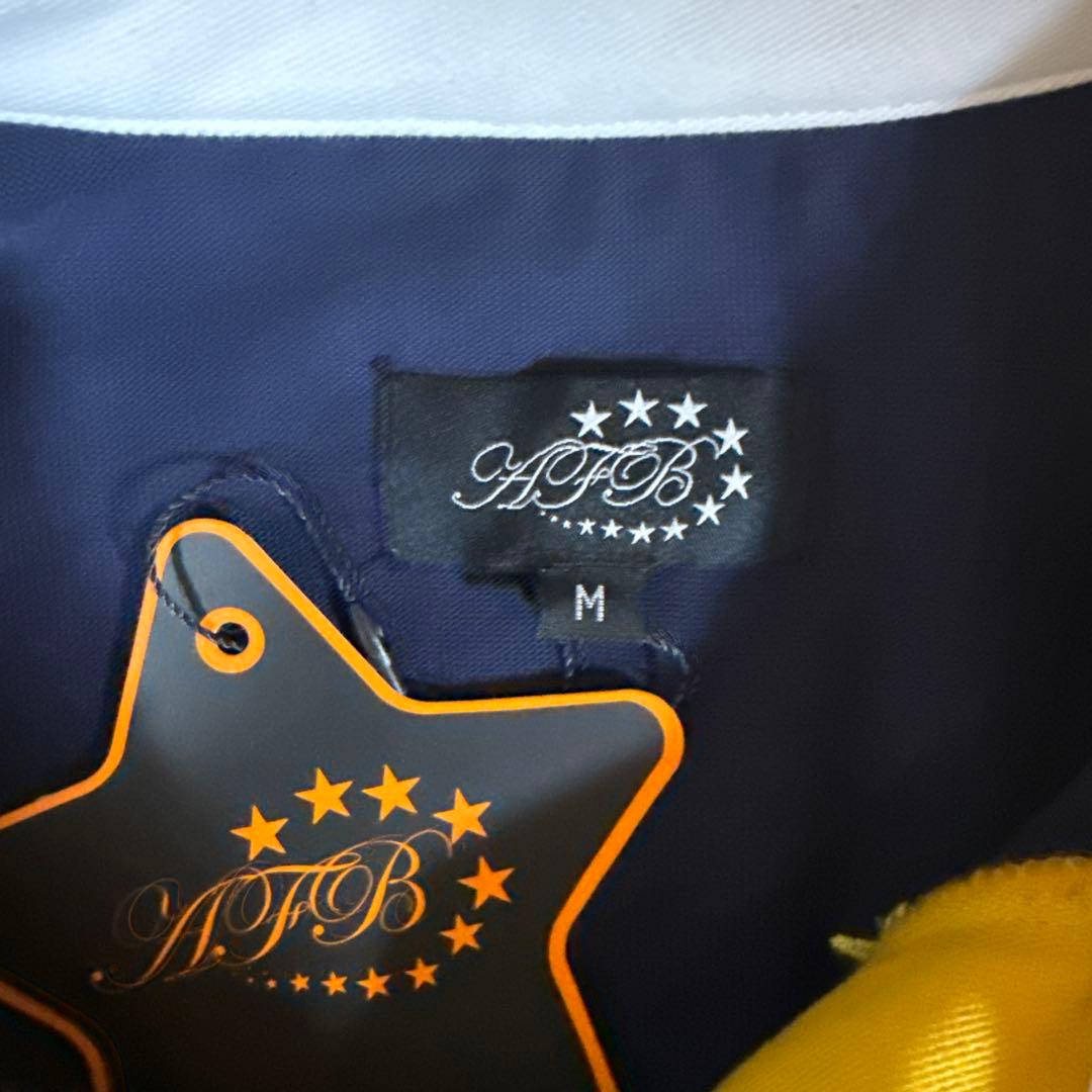 トップス AFB DOUBLE LAYERD LS POLOSHIRTS