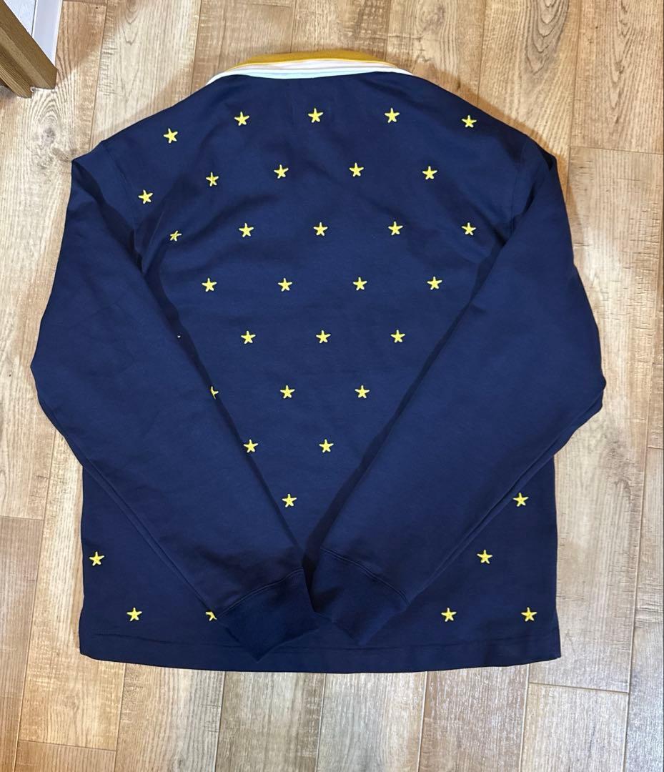 トップス AFB DOUBLE LAYERD LS POLOSHIRTS