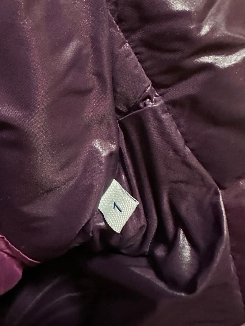 モンクレール　ジップアップ　ダウンベスト　レディース Mサイズ