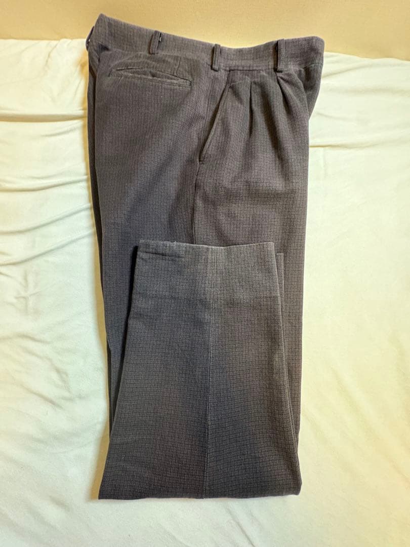 COMMEdesGARCONS HOMME 02AW コットンスラックス