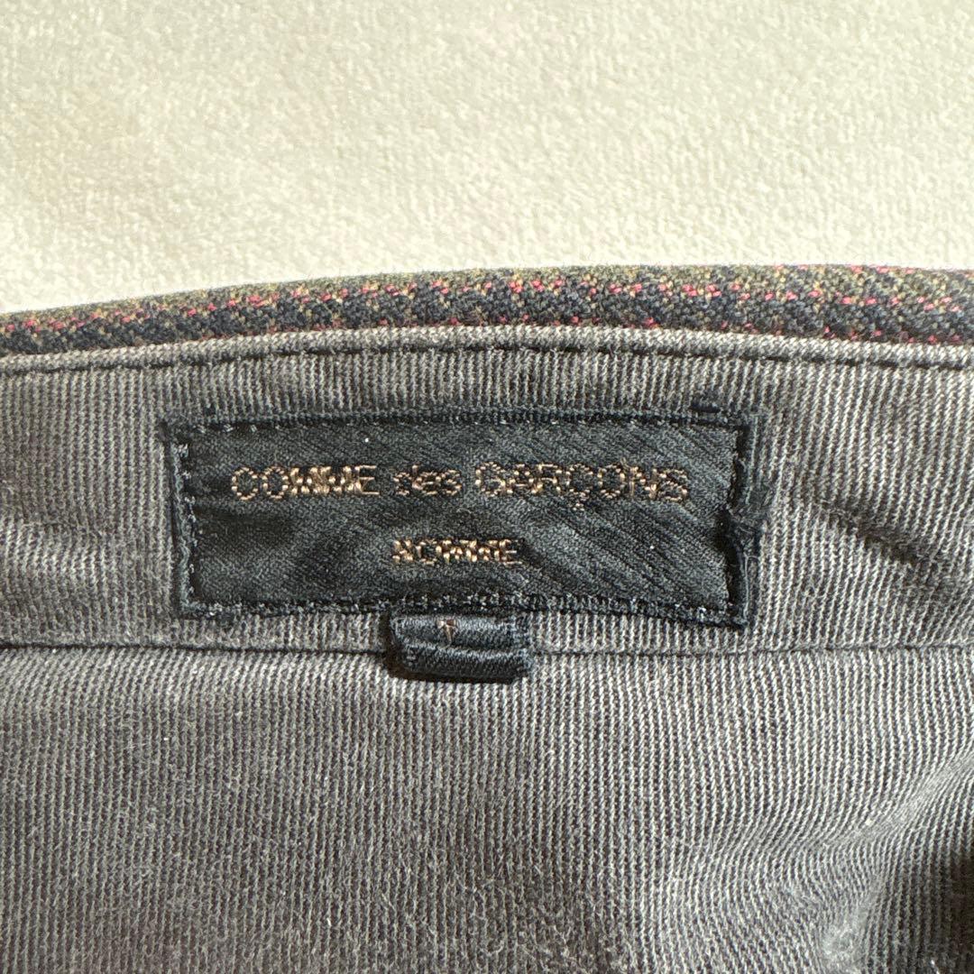 COMMEdesGARCONS HOMME 02AW コットンスラックス