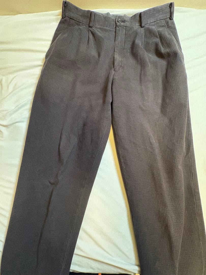 COMMEdesGARCONS HOMME 02AW コットンスラックス