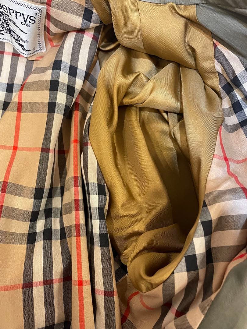 Burberry's トレンチコート カーキ　レディース　ベルト付き