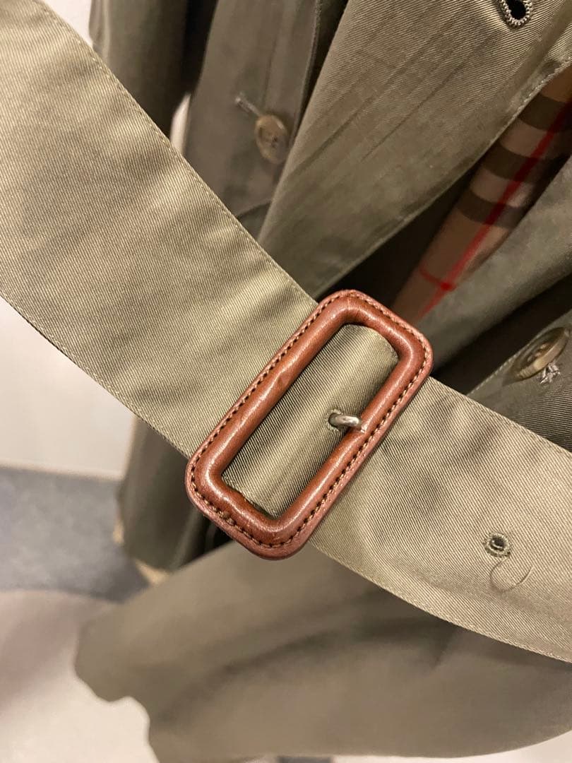 Burberry's トレンチコート カーキ　レディース　ベルト付き