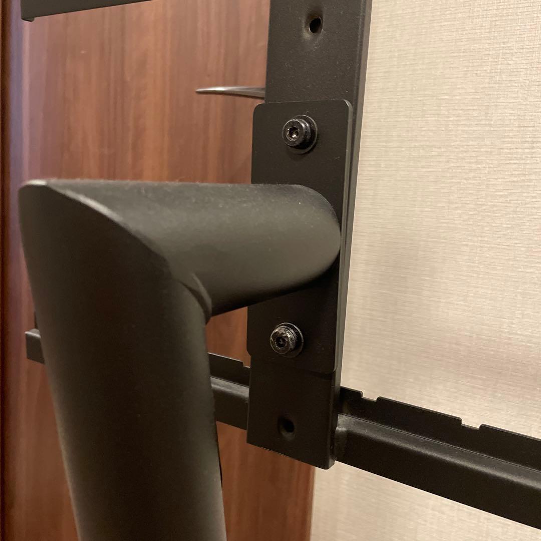 イコールズ　テレビスタンド　黒　equals wall anataIRO ラージ