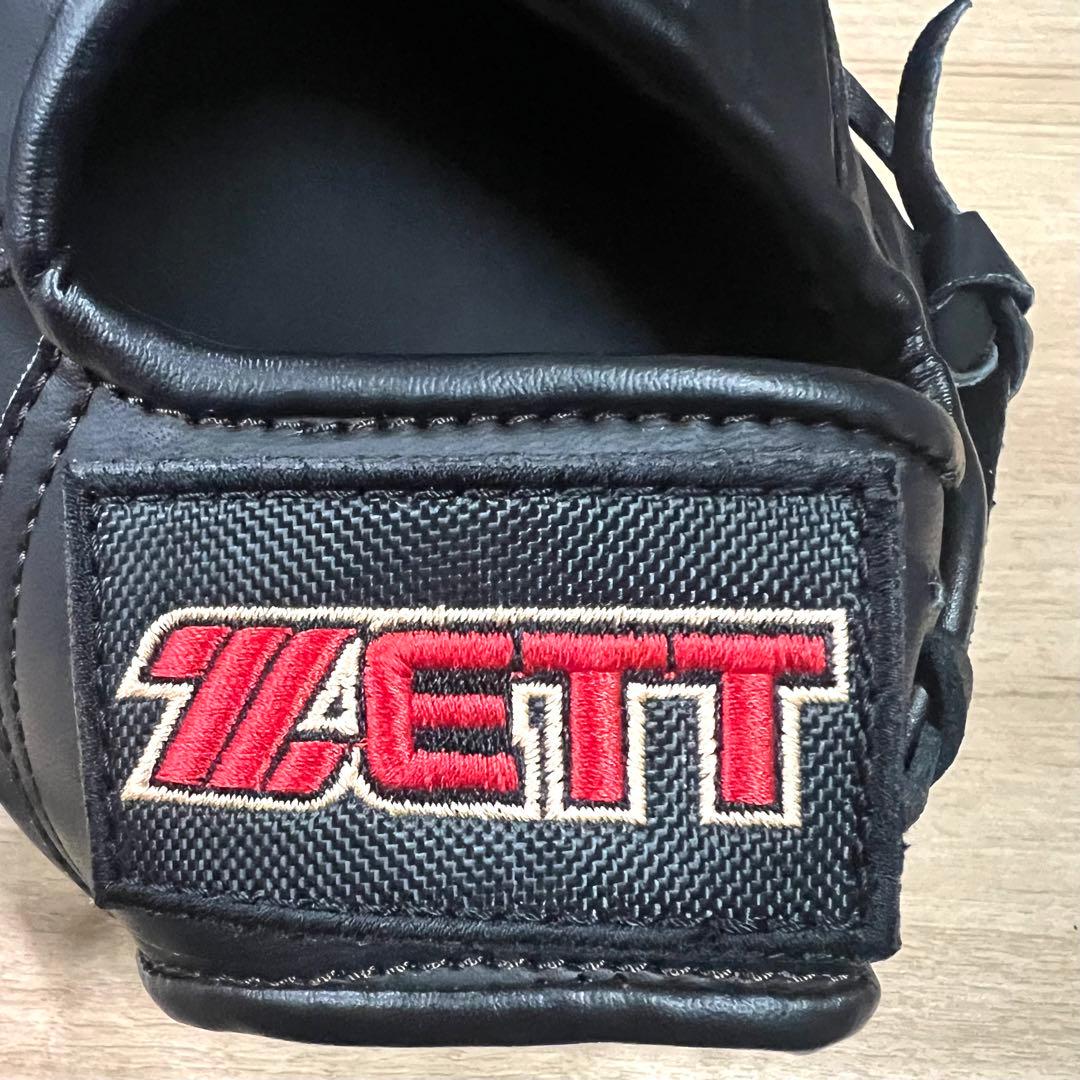 新品 未使用 ZETT PRO MODEL 軟式グローブ 黒 左用