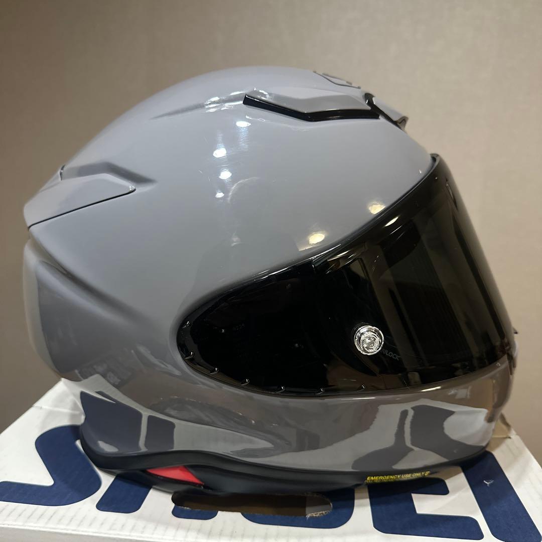 SHOEI z-8 z8 バサルトグレー 純正スモーク+ピンロック防曇シート付き