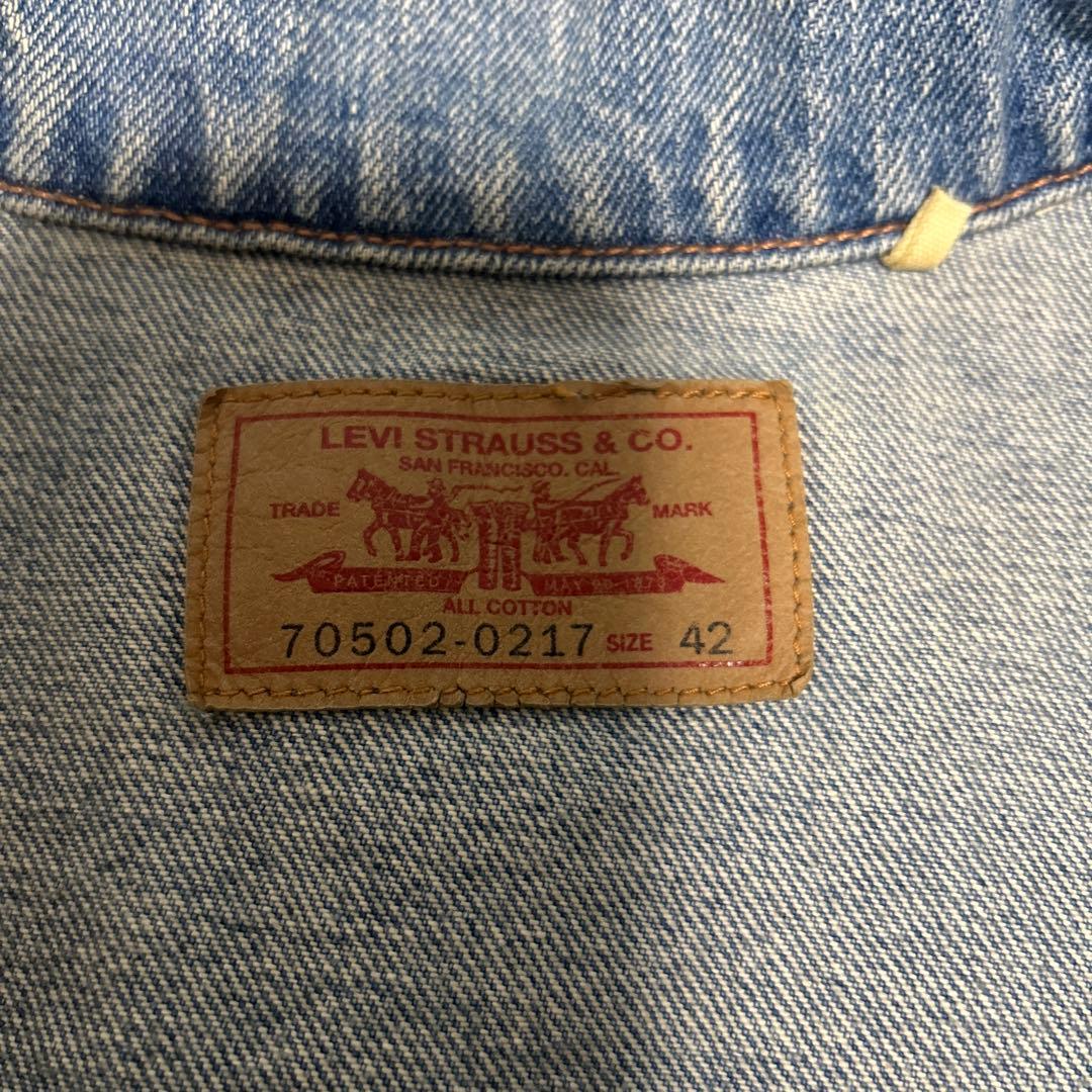 levi's LVC 70502-0217 トルコ製　セカンド　サイズ42