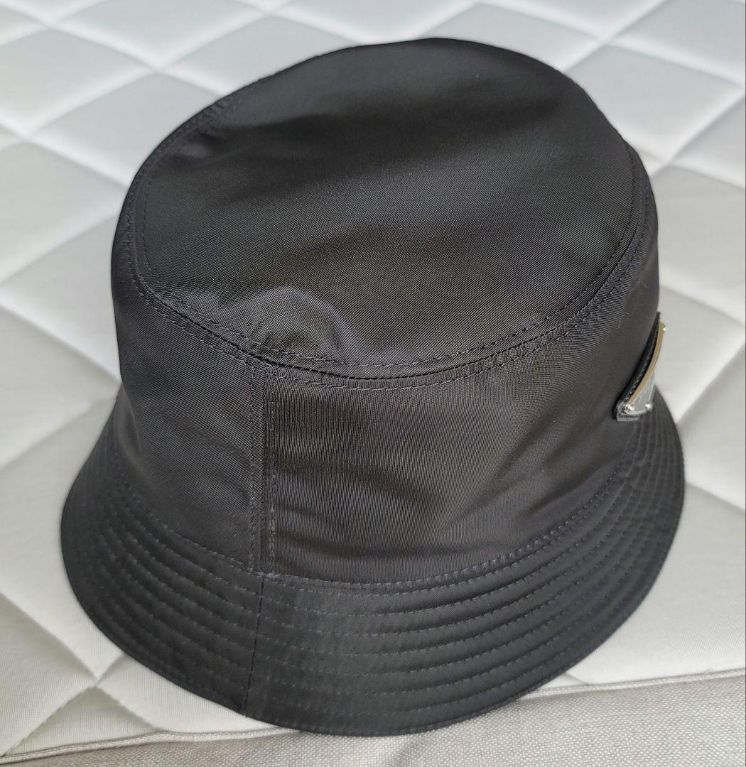 【美品】PRADA バケットハット RE-NYLON サイズ=L 59cm