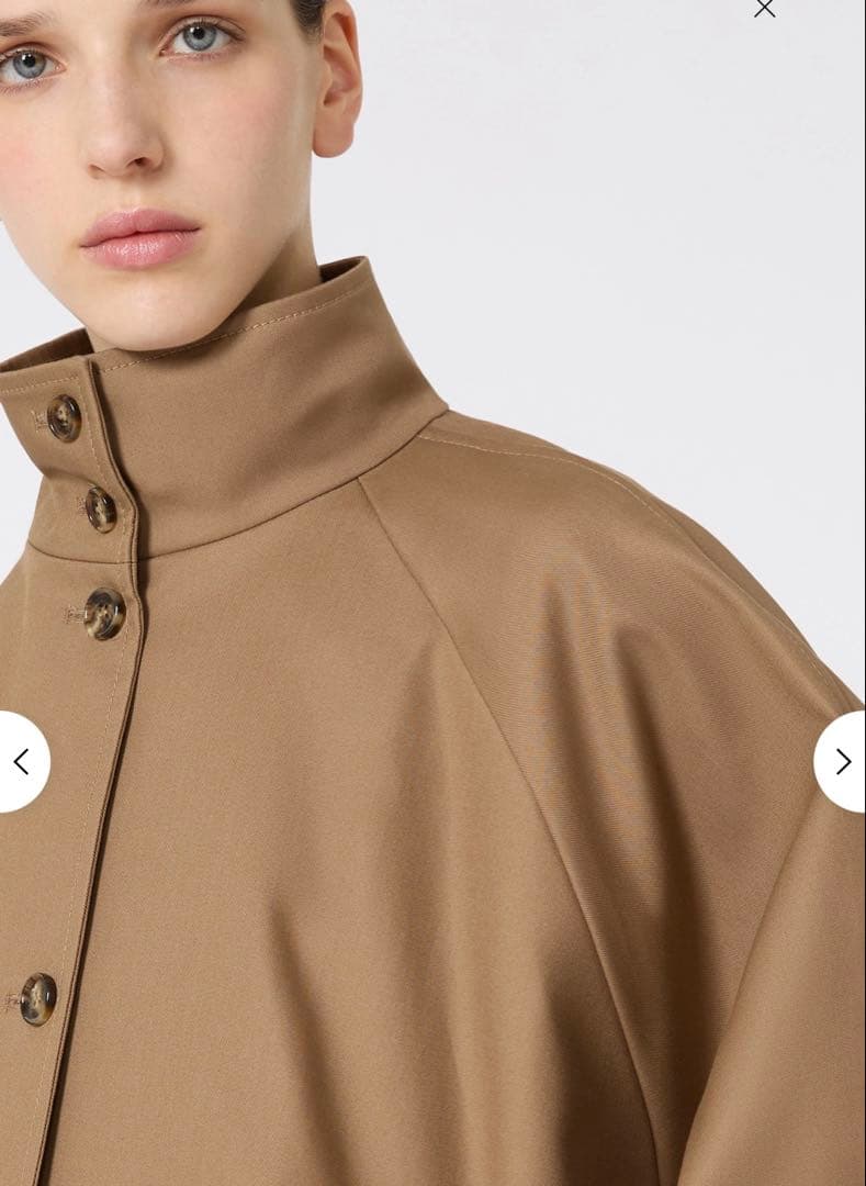 新品タグ付⭐︎今期MAXMARAマックスマーラ ケープトレンチ 滝沢眞紀子