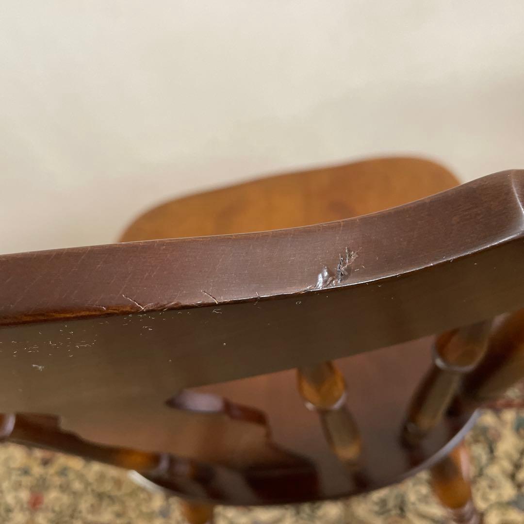 ①【美品】キツツキ 飛騨産業 ダイニングチェア　ウィンザーチェア　コムバック