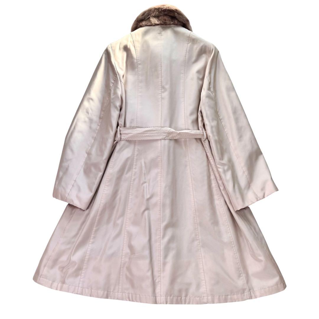 総丈109‼︎ロシアンセーブル×ロシアリス　ファーコート　リバーシブル　本毛皮