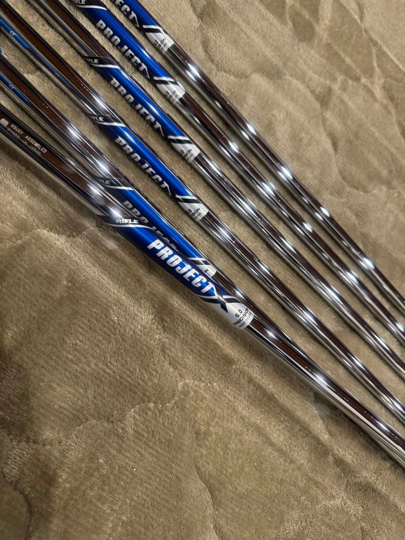 Mizuno Pro 120 養老オーダー5〜Pw 美品　プロジェクトX 6.0