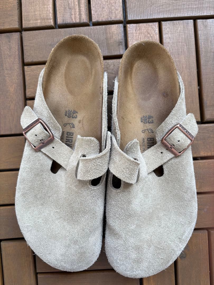 Birkenstockボストン.280.レギュラー.トープ