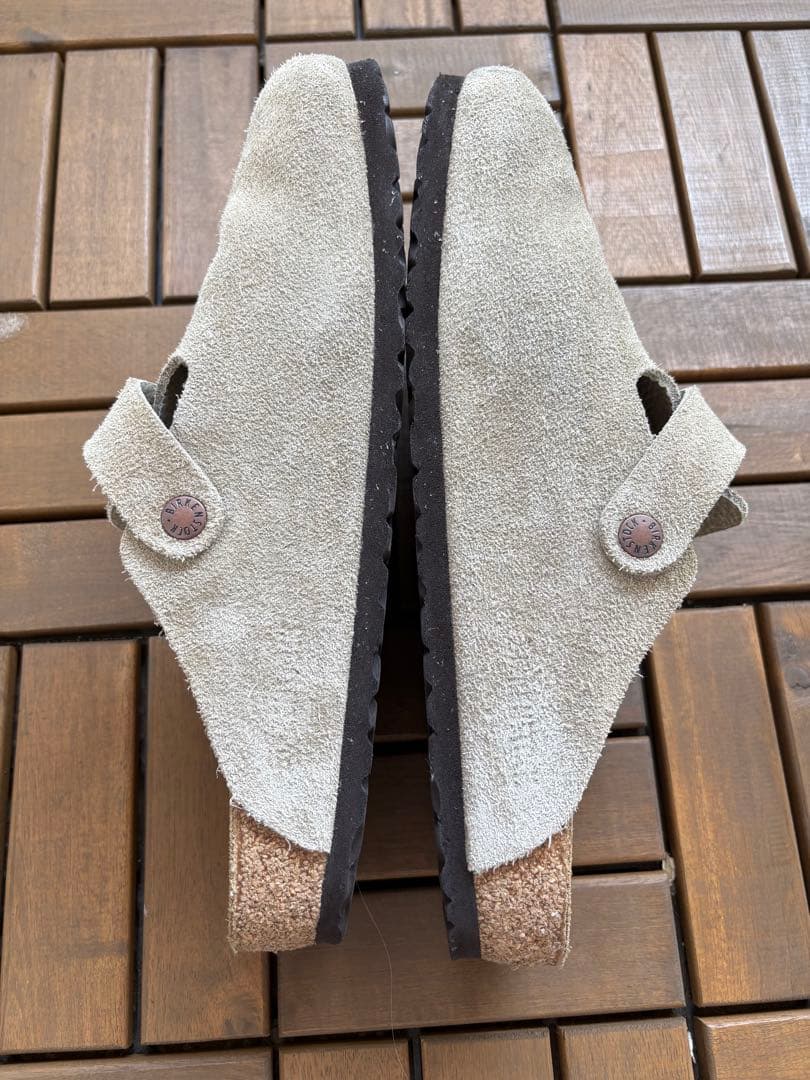 Birkenstockボストン.280.レギュラー.トープ