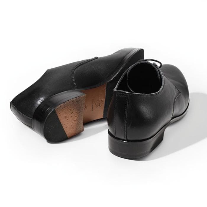 25cm～25.5cm PADRONE パドローネ プレーントゥシューズ