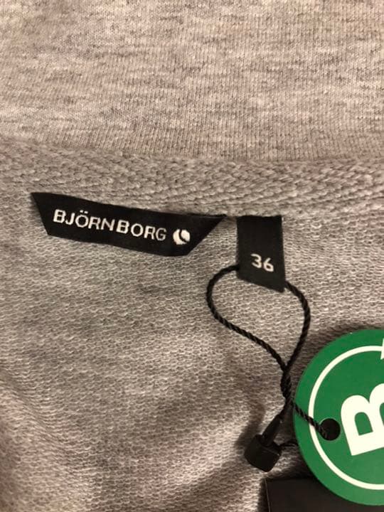 ビヨンボルグ  テニスウェア　グレーアウター　36サイズ　新品