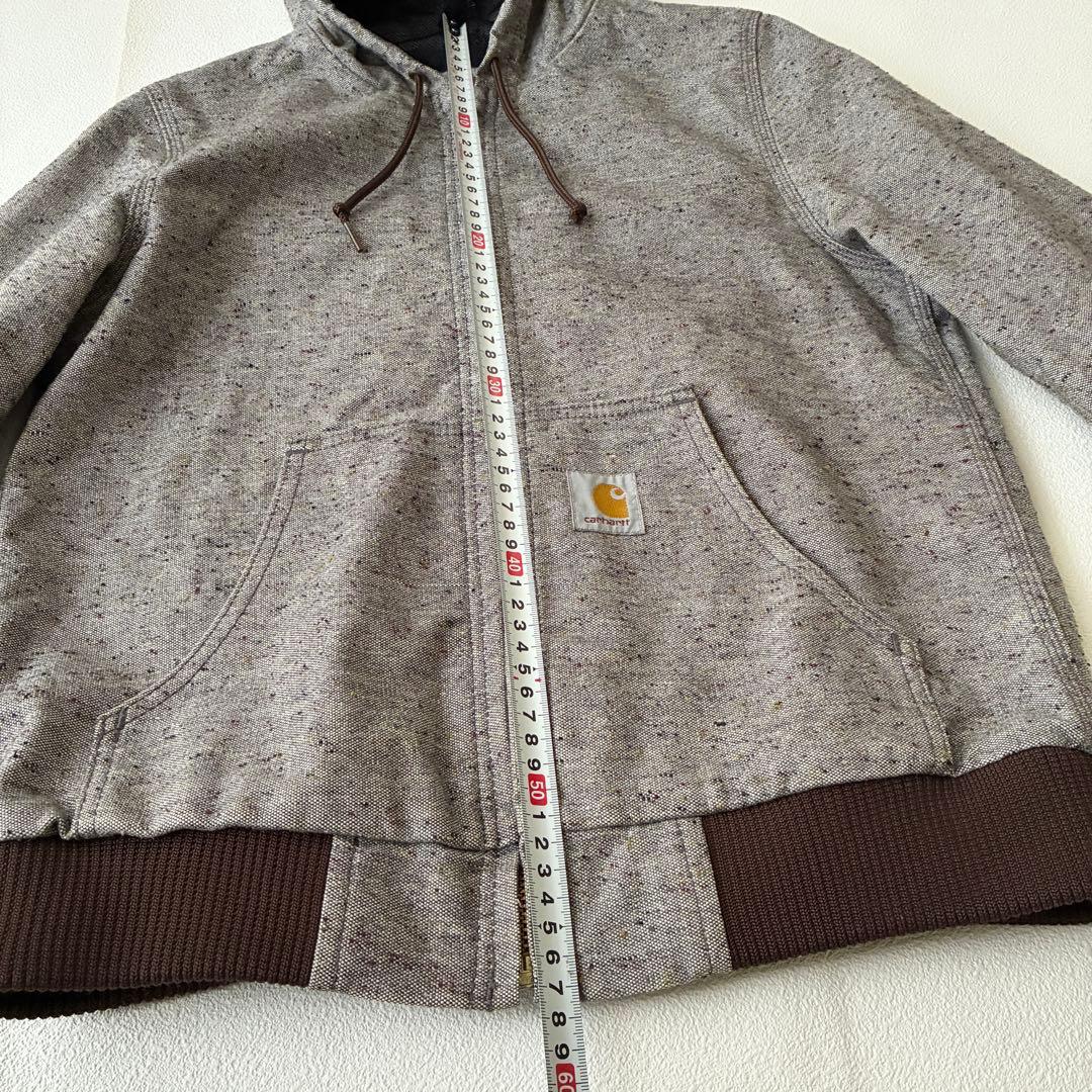 【専用】カーハート アクティブジャケット ウール混 ネップツイード パーカー