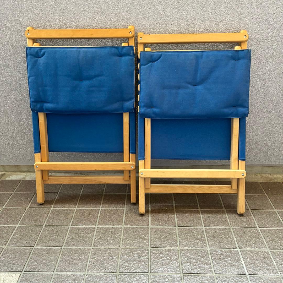 BYER THE MAINE LOUNGER アウトドアチェア 青 2脚セット