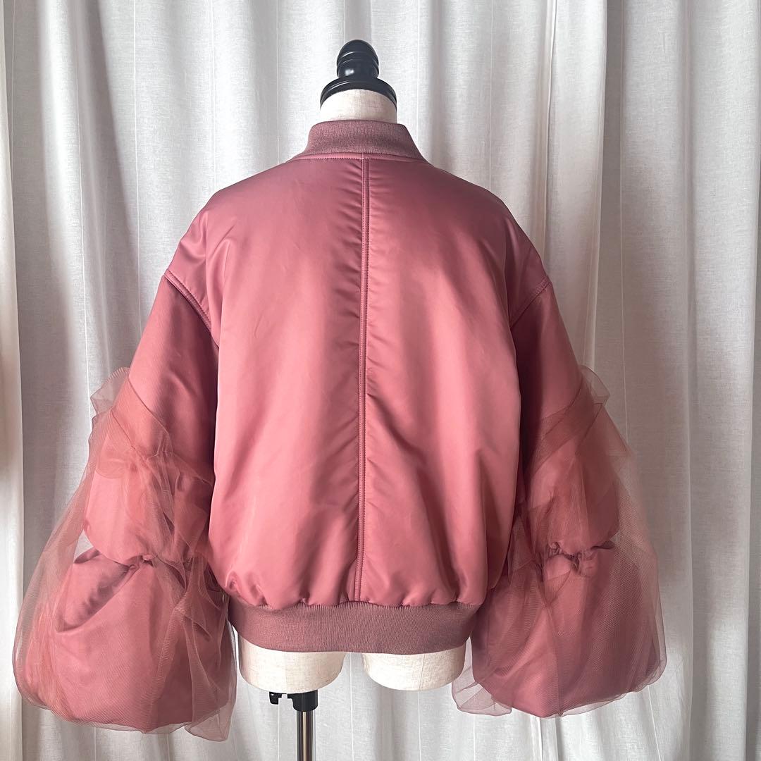 Chika Kisada/Tulle Blouson ・MA-1
