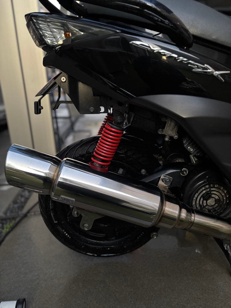 シグナスX 2型　3型　SE44J Wirus Win ステンレスマフラー