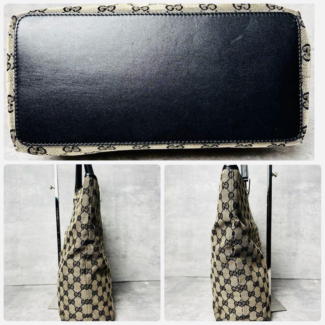 未使用級　正規品GUCCI グッチ GGキャンバス トートバッグ 大人気